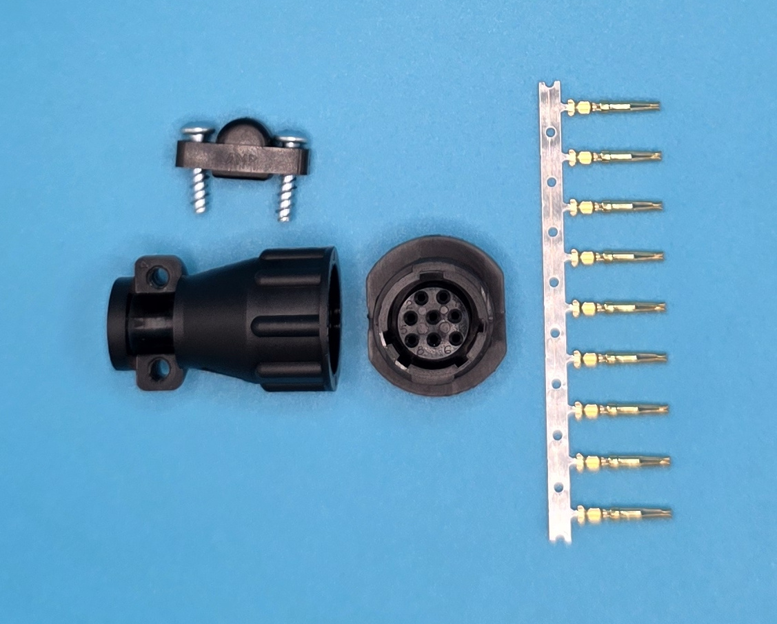 AMP 206433-2 | 08 Terminal CPC Series II Reverse Sex Receptacle Kit